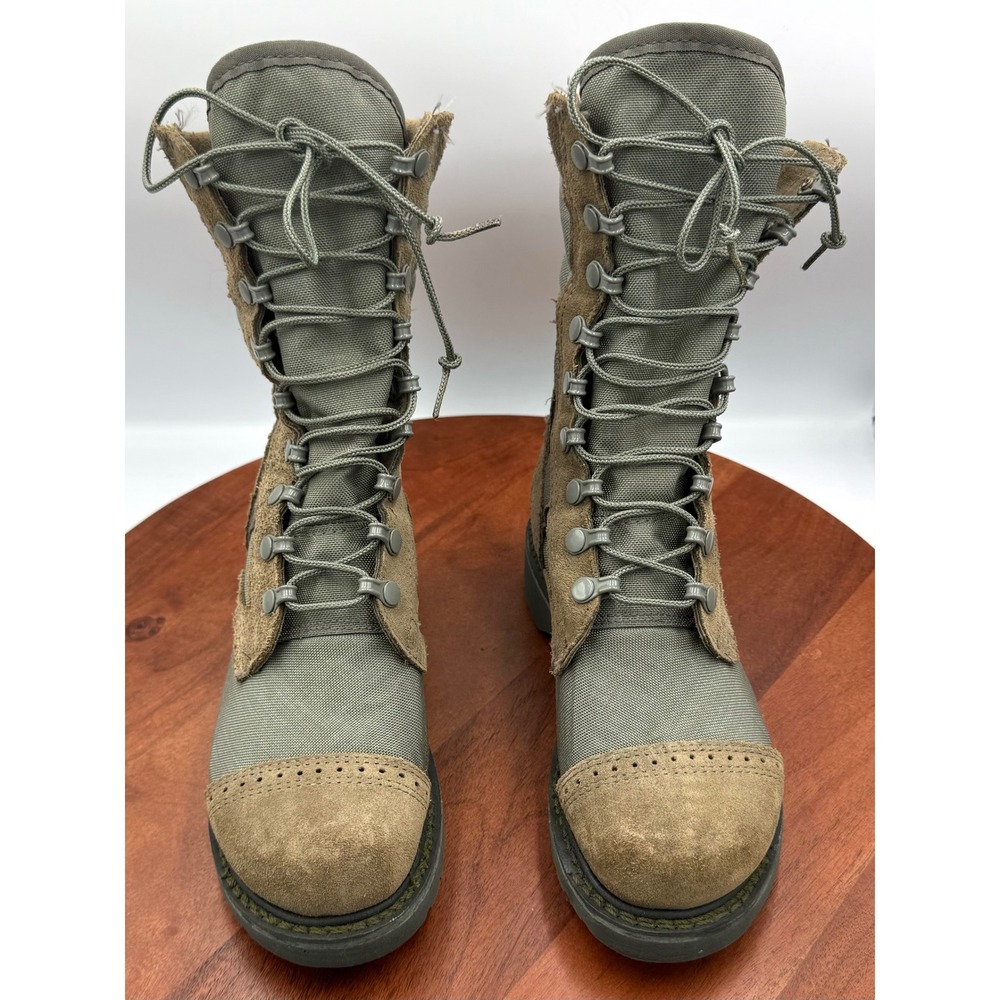 Corcoran Womens Marauder Military Tactical Boot‎ 5.5 Sage Green Tan Combat 87257